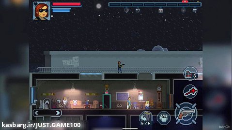 گیم پلی بازی door kickers: action squad برای iOS