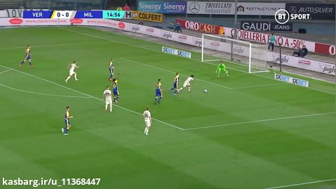 میلان ۳-۱هالاس ورونا  | خلاصه بازی | سرای A ایتالیا