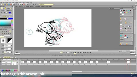 آموزش انیمیشن-پیش حرکت-anticipation