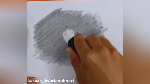 آموزش نقاشی قلب با مداد