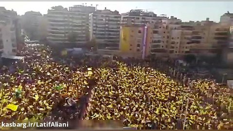 حامیاں حزب اللہ در جنوب بیروت ‏، الضاحية