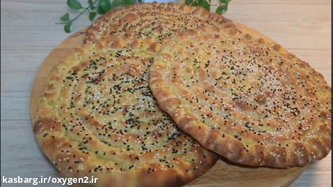 آموزش تهیه نان سبوس دار ساده و سالم نان ایرانی