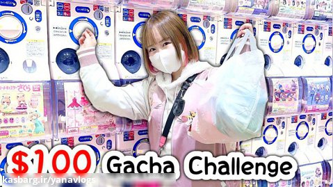 مینوری _ گاچا _ چالش خرید ژاپنی _ وسایل جالب گاچا