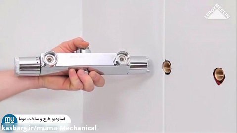 آموزش اجرا لوله کشی ساختمان-روش نصب صحیح شیر و دوش حمام