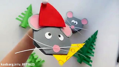 کاردستی موش/آموزش ساخت کاردستی موش/کاردستی موش کیوت/آموزش ساخت کاردستی/حمایت؟
