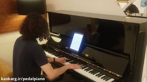 اجرای یک قطعه توسط رسا عبادی نیا مربی آکادمی پیانو پدال