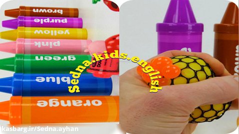 آموزش رنگها در زبان انگلیسی برای کودکان