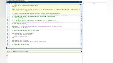 تحلیل و طراحی سوله با استفاده از نرم افزار متلب و لینک کردن با نرم افزار SAP2000