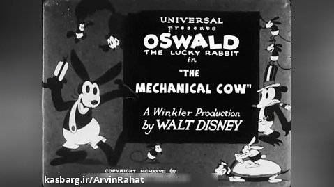Oswald the lucky rabbit _ mechanical  cow(اسوالد خرگوش خوش شانس _گاو مکانیکی)