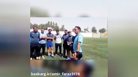 حضور محمد فرزوقی کاپیتان دلها در آکادمی باشگاه استقلال