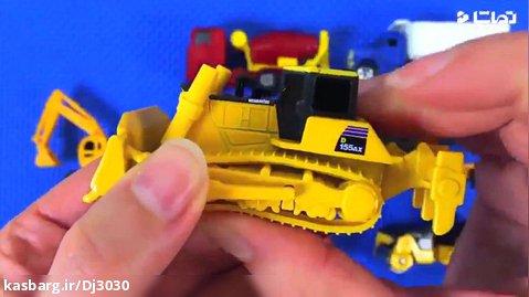 ماشین بازی کودکانه جدید : آشنایی با انواع ماشین های ساخت و ساز