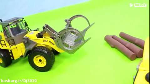 سینمایی ماشین بازی کودکانه پسرانه : عملیات حفاری با ماشین های ساخت و ساز