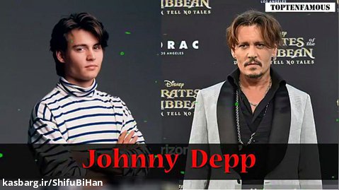Johnny Depp - From 9 to 54 Years Old