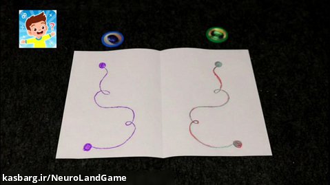 بازی کاغذ و قلمی برای تقویت نیمکره های مغز