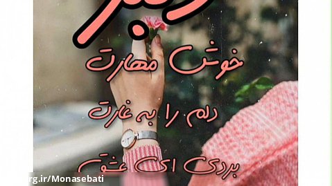 کلیپ عاشقانه(دلبر خوش مهارت, فرزاد فرزین)