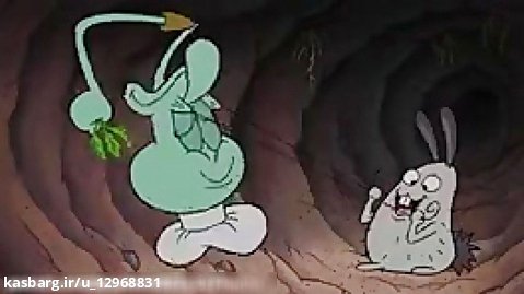 ارتون باب اسفنجی-دوبله فارسی-این قسمت شکار خرگوش ها