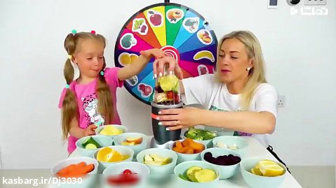بازی آشپزی با گبی و الکس : چالش میوه و سبزیجات خوشمزه