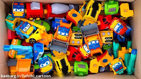 ماشین های اسباب بازی - اسباب بازی های آهنر با - بازی کودکانه