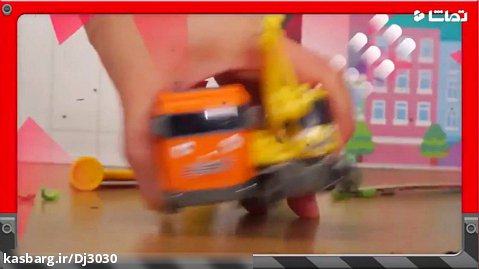 ماشین بازی کودکانه پسرانه اتوبوس های کوچولو : ماجرای کامیون سبز