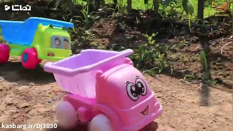 ماشین بازی کودکانه با هالک و مرد عنکبوتی : چیدن میوه