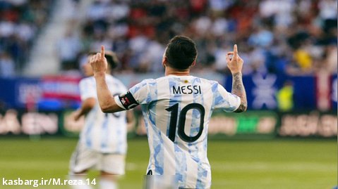 خلاصه بازی آرژانتین استوونی (گلات مسی)