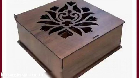 جعبه های چوبی (چوب طبیعی) با طرحهای نوروزی