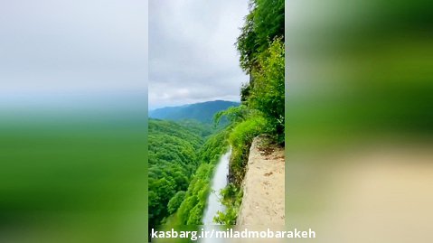 آبشار لاتون در استان گیلان
