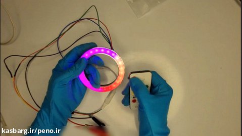 حلقه LED کاسه چراغ ماشین فولکالر برنامه پذیر - بسیار حرفه ای