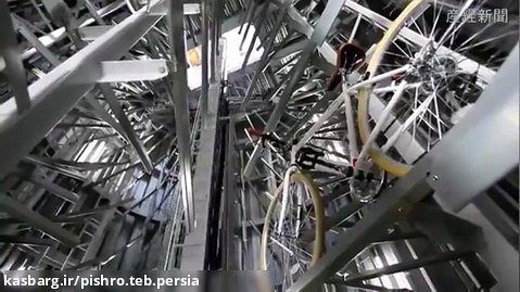 کاربرد تکنولوژی در ایجاد جای پارک دوچرخه ها