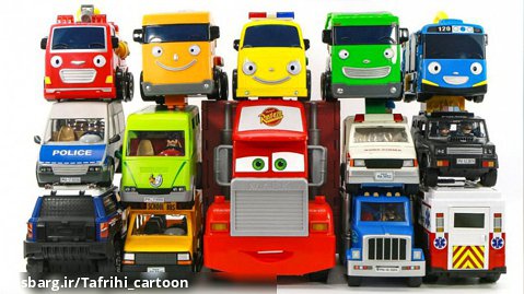 اسباب بازی های جدید کامیون - برنامه سرگرمی کودک - برنامه کودک جدید