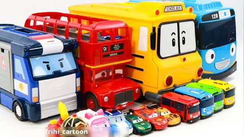 ماشین های اسباب بازی جدید | اتوبوس های مختلف | برنامه سرگرمی کودک