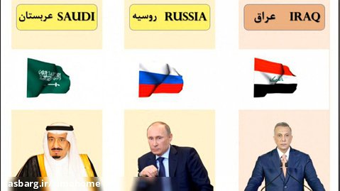 روسیه ، عربستان ، عراق - مقایسه کشور ها