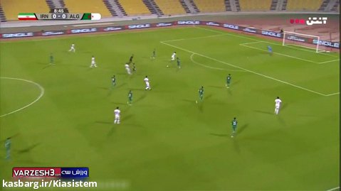 رقابت دوستانه ایران و الجزایر و شکست تلخ تیم ملی ایران