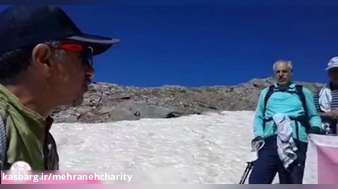 صعود گروه کوهنوردی مهرانه به قله بلقیس