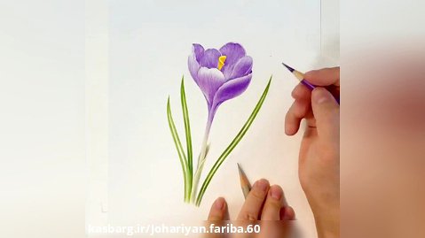 نقاشی گل