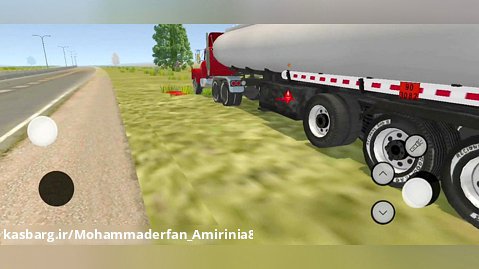 ماک قرمز در بازی grand truck simulator 2