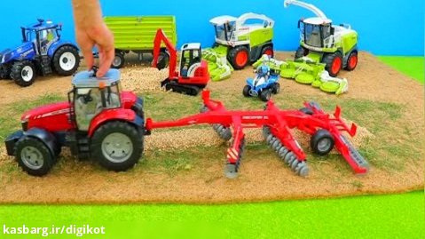 ماشین بازی جدید برای کودکان/اسباب بازی/قسمت 119/ماشین های جدید کشاورزی