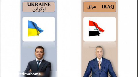 اوکراین ، عراق - مقایسه کشور ها