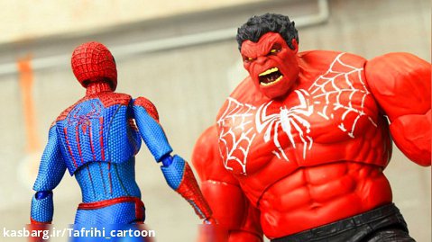 مرد عنکبوتی در مقابل نبرد ونوم روی دست های کشتی در آیه عنکبوتی تریلر رسمی
