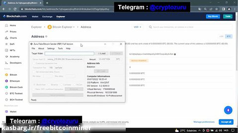 Flash Bitcoin Transaction Software / How to generate  33 Fake Bitcoin in 2022