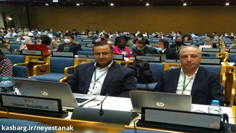 Iranian CBD delegation at the 4th meeting of the post-2020 GBF in Kenya