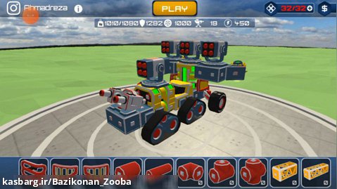 ساخت ماشین و بازی با همون!!  |  Block Tech Sandbox