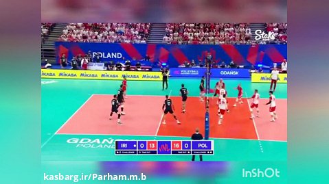والیبال ایران ۳_۲ لهستان