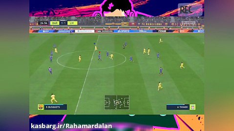 گیم پلی FIFA22(PS5)(پارت۲)