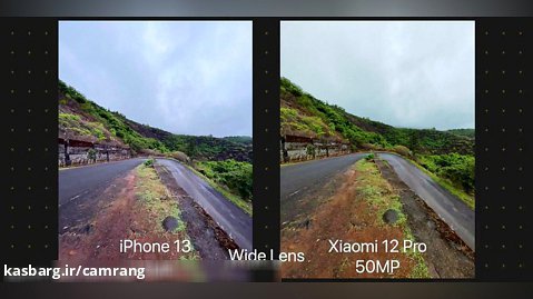 مقایسه دوربین Xiaomi 12 Pro با iPhone 13