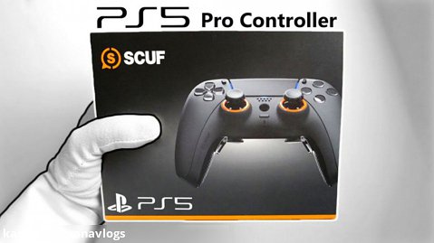 انباکسینگ دسته بازی پلی استیشن 5  PS5 Pro کنترلر