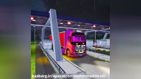رانندگی با VOLVO 540 New در بازی Truck simulator: ultimate