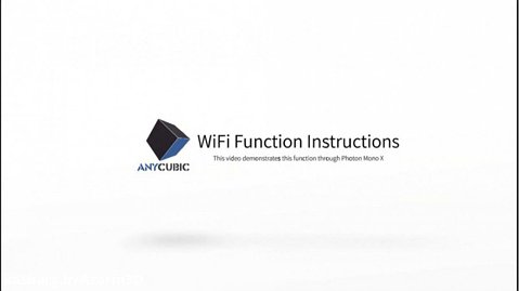 آموزش نصب WiFi در پرینتر رزینی Anycubic