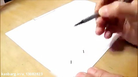 آموزش نقاشی سه بعدی حرف M