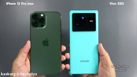 مقایسه سرعت iPhone 13 Pro Max و Vivo X80
